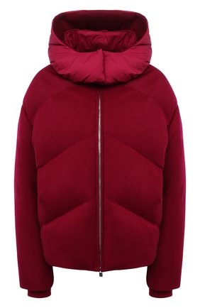 Женский кашемировый пуховик LORO PIANA фуксия цвета по цене 418000 руб., арт. FAL8877 | Фото 1 Женский кашемировый пуховик LORO PIANA фуксия цвета, арт. FAL8877 | Фото 1 (Материал утеплителя: Пух и перо; Материал подклада: Синтетический материал; Материал внешний: Кашемир, Шерсть; Кросс-КТ: Пуховик; Стили: Кэжуэл; Рукава: Длинные; Длина (верхняя одежда): Короткие)