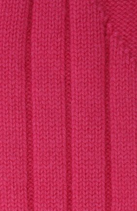 Женские кашемировые носки BOTTEGA VENETA розового цвета по цене 27950 руб., арт. 670179/V0900 | Фото 2 Женские кашемировые носки BOTTEGA VENETA розового цвета, арт. 670179/V0900 | Фото 2 (Материал внешний: Кашемир, Шерсть)