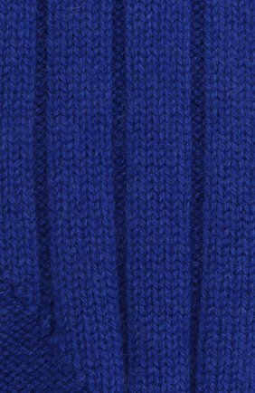 Женские кашемировые носки BOTTEGA VENETA синего цвета по цене 27950 руб., арт. 670179/V0900 | Фото 2 Женские кашемировые носки BOTTEGA VENETA синего цвета, арт. 670179/V0900 | Фото 2 (Материал внешний: Кашемир, Шерсть)