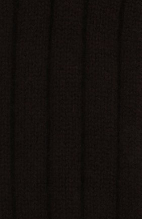 Женские кашемировые носки BOTTEGA VENETA темно-коричневого цвета по цене 27950 руб., арт. 670179/V0900 | Фото 2 Женские кашемировые носки BOTTEGA VENETA темно-коричневого цвета, арт. 670179/V0900 | Фото 2 (Материал внешний: Шерсть, Кашемир)