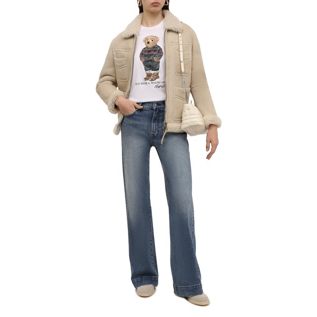 фото Хлопковая футболка polo ralph lauren