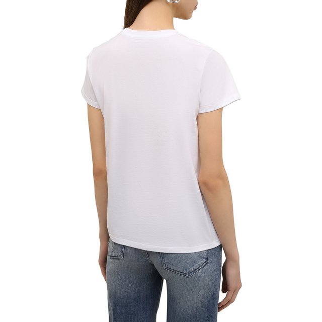 фото Хлопковая футболка polo ralph lauren