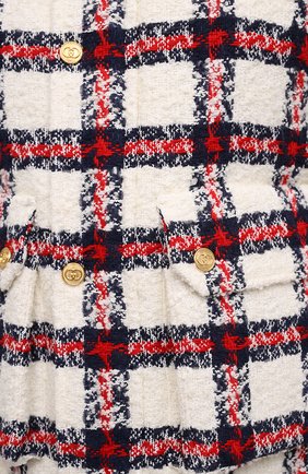 Женская куртка GUCCI красного цвета, арт. 663281/ZAGLK | Фото 5 (Кросс-КТ: Куртка; Рукава: Длинные; Материал внешний: Синтетический материал; Стили: Спорт-шик; Длина (верхняя одежда): Короткие; Материал подклада: Вискоза)