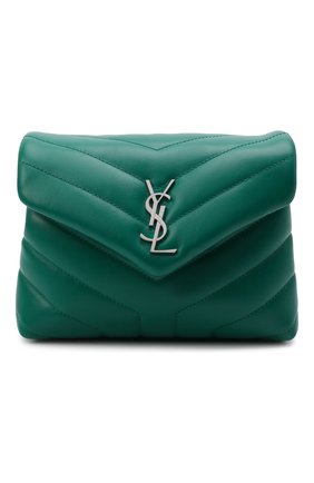 Женская сумка loulou toy SAINT LAURENT зеленого цвета по цене 99500 руб., арт. 678401/DV706 | Фото 1 Женская сумка loulou toy SAINT LAURENT зеленого цвета, арт. 678401/DV706 | Фото 1 (Материал: Натуральная кожа; Сумки-технические: Сумки через плечо; Размер: mini; Ремень/цепочка: На ремешке)