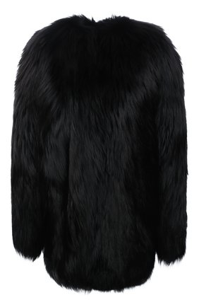 Женская шуба из меха лисы SAINT LAURENT черного цвета по цене 957000 руб., арт. 672825/Y7QN2 | Фото 1 Женская шуба из меха лисы SAINT LAURENT черного цвета, арт. 672825/Y7QN2 | Фото 1 (Длина (верхняя одежда): До середины бедра; Материал подклада: Купро; Рукава: Длинные; Женское Кросс-КТ: Мех; Стили: Гламурный; Материал внешний: Натуральный мех)