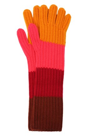 Женские кашемировые перчатки LORO PIANA розового цвета, арт. FAL8961 | Фото 1 (Материал: Шерсть, Кашемир, Текстиль)