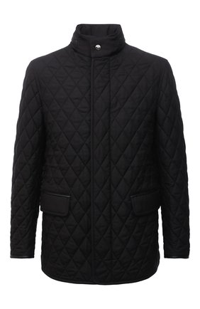 Мужская утепленная куртка BRIONI черного цвета по цене 560000 руб., арт. SFPL0L/P0410 | Фото 1 Мужская утепленная куртка BRIONI черного цвета, арт. SFPL0L/P0410 | Фото 1 (Рукава: Длинные; Материал внешний: Шелк; Материал подклада: Хлопок; Кросс-КТ: Куртка; Мужское Кросс-КТ: утепленные куртки; Стили: Кэжуэл, Классический; Длина (верхняя одежда): До середины бедра; Региональные ограничения белый список (Axapta Mercury): RU)