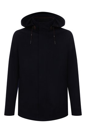 Мужская кашемировая куртка ERMENEGILDO ZEGNA темно-синего цвета по цене 498500 руб., арт. U7T42/7210 | Фото 1 Мужская кашемировая куртка ERMENEGILDO ZEGNA темно-синего цвета, арт. U7T42/7210 | Фото 1 (Материал внешний: Шерсть, Кашемир; Материал подклада: Синтетический материал; Рукава: Длинные; Кросс-КТ: Куртка; Мужское Кросс-КТ: шерсть и кашемир; Стили: Кэжуэл; Длина (верхняя одежда): До середины бедра)