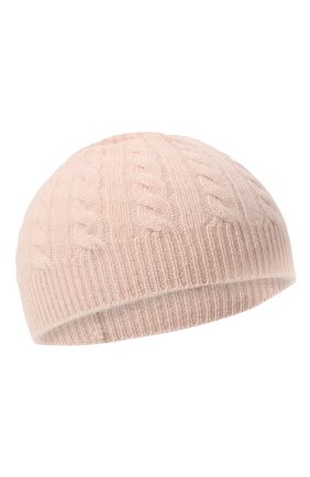 Детского кашемировая шапка OSCAR ET VALENTINE розового цвета, арт. BON05 | Фото 1 (Материал: Шерсть, Кашемир, Текстиль)
