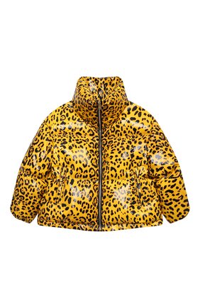 Детская пуховая куртка DOLCE & GABBANA желтого цвета по цене 72050 руб., арт. L5JBJ4/FSRNH/8-14 | Фото 1 Детская пуховая куртка DOLCE & GABBANA желтого цвета, арт. L5JBJ4/FSRNH/8-14 | Фото 1 (Рукава: Длинные; Материал подклада: Синтетический материал; Материал утеплителя: Пух и перо; Материал внешний: Синтетический материал; Кросс-КТ: Сезон: зима; Девочки Кросс-КТ: Пуховик-верхняя одежда; Одежда девочки: Одежда девочки)