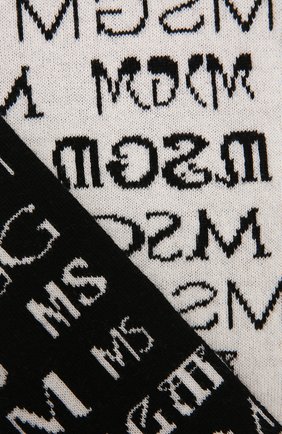 Детский шарф MSGM KIDS черного цвета по цене 6895 руб., арт. MS027833 | Фото 2 Детский шарф MSGM KIDS черного цвета, арт. MS027833 | Фото 2 (Материал: Шерсть, Синтетический материал, Текстиль, Вискоза)
