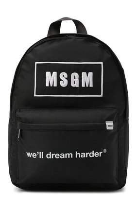 Детская рюкзак MSGM KIDS черного цвета по цене 9950 руб., арт. MS027729 | Фото 1 Детская рюкзак MSGM KIDS черного цвета, арт. MS027729 | Фото 1 (Материал: Текстиль)