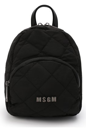Детская рюкзак MSGM KIDS черного цвета по цене 9945 руб., арт. MS027724 | Фото 1 Детская рюкзак MSGM KIDS черного цвета, арт. MS027724 | Фото 1 (Материал: Текстиль)