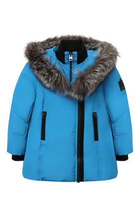 Детская пуховая куртка MACKAGE голубого цвета по цене 40950 руб., арт. LEELEE-TX | Фото 1 Детская пуховая куртка MACKAGE голубого цвета, арт. LEELEE-TX | Фото 1 (Материал утеплителя: Пух и перо; Рукава: Длинные; Материал внешний: Синтетический материал; Материал подклада: Синтетический материал; Кросс-КТ: Сезон: зима; Девочки Кросс-КТ: Пуховик-верхняя одежда)