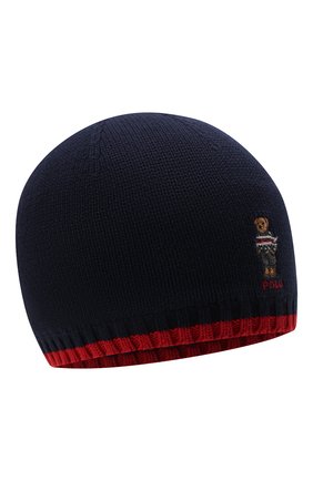 Детского хлопковая шапка POLO RALPH LAUREN синего цвета по цене 6810 руб., арт. 322817521 | Фото 1 Детского хлопковая шапка POLO RALPH LAUREN синего цвета, арт. 322817521 | Фото 1 (Материал: Хлопок, Текстиль)