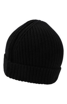 Детского хлопковая шапка OFF-WHITE черного цвета по цене 9495 руб., арт. 0BLC003F21KNI001 | Фото 2 Детского хлопковая шапка OFF-WHITE черного цвета, арт. 0BLC003F21KNI001 | Фото 2 (Материал: Хлопок, Текстиль)