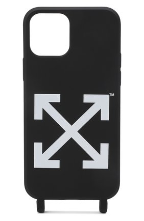 Чехол для iphone 12/12 pro OFF-WHITE черного цвета, арт. 0MPA034F21PLA001 | Фото 2 (Материал: Пластик)