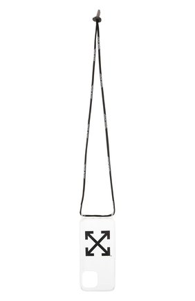 Чехол для iphone 12 pro max OFF-WHITE прозрачного цвета по цене 13150 руб., арт. 0MPA032F21PLA001 | Фото 2 Чехол для iphone 12 pro max OFF-WHITE прозрачного цвета, арт. 0MPA032F21PLA001 | Фото 2