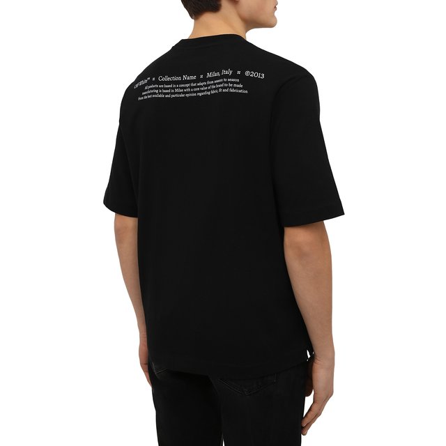 фото Хлопковая футболка off-white