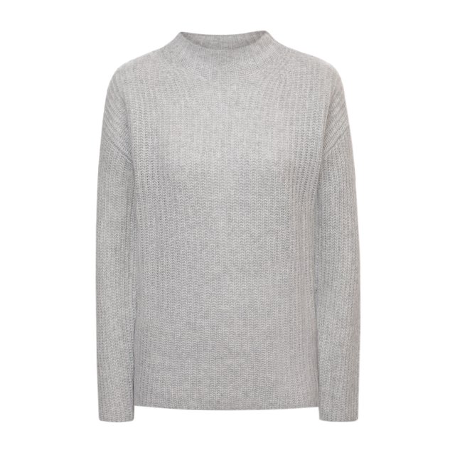 Шерстяной свитер HUGO 50463223, цвет серый, размер 48 - фото 1