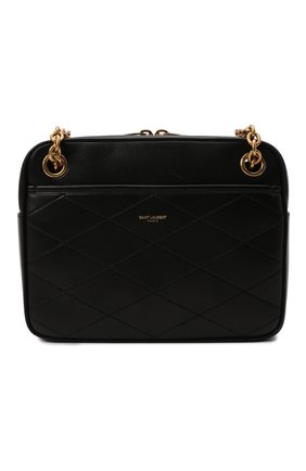 Женская сумка maillon small SAINT LAURENT черного цвета по цене 135000 руб., арт. 669308/1EL07 | Фото 1 Женская сумка maillon small SAINT LAURENT черного цвета, арт. 669308/1EL07 | Фото 1 (Материал: Натуральная кожа; Размер: small; Ремень/цепочка: На ремешке; Сумки-технические: Сумки через плечо)