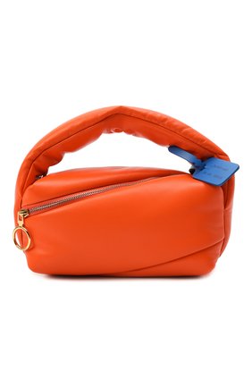 Женская сумка pump pouch OFF-WHITE оранжевого цвета по цене 99500 руб., арт. 0WNP007F21LEA001 | Фото 1 Женская сумка pump pouch OFF-WHITE оранжевого цвета, арт. 0WNP007F21LEA001 | Фото 1 (Материал: Натуральная кожа; Размер: medium, small; Сумки-технические: Сумки top-handle; Ремень/цепочка: На ремешке)