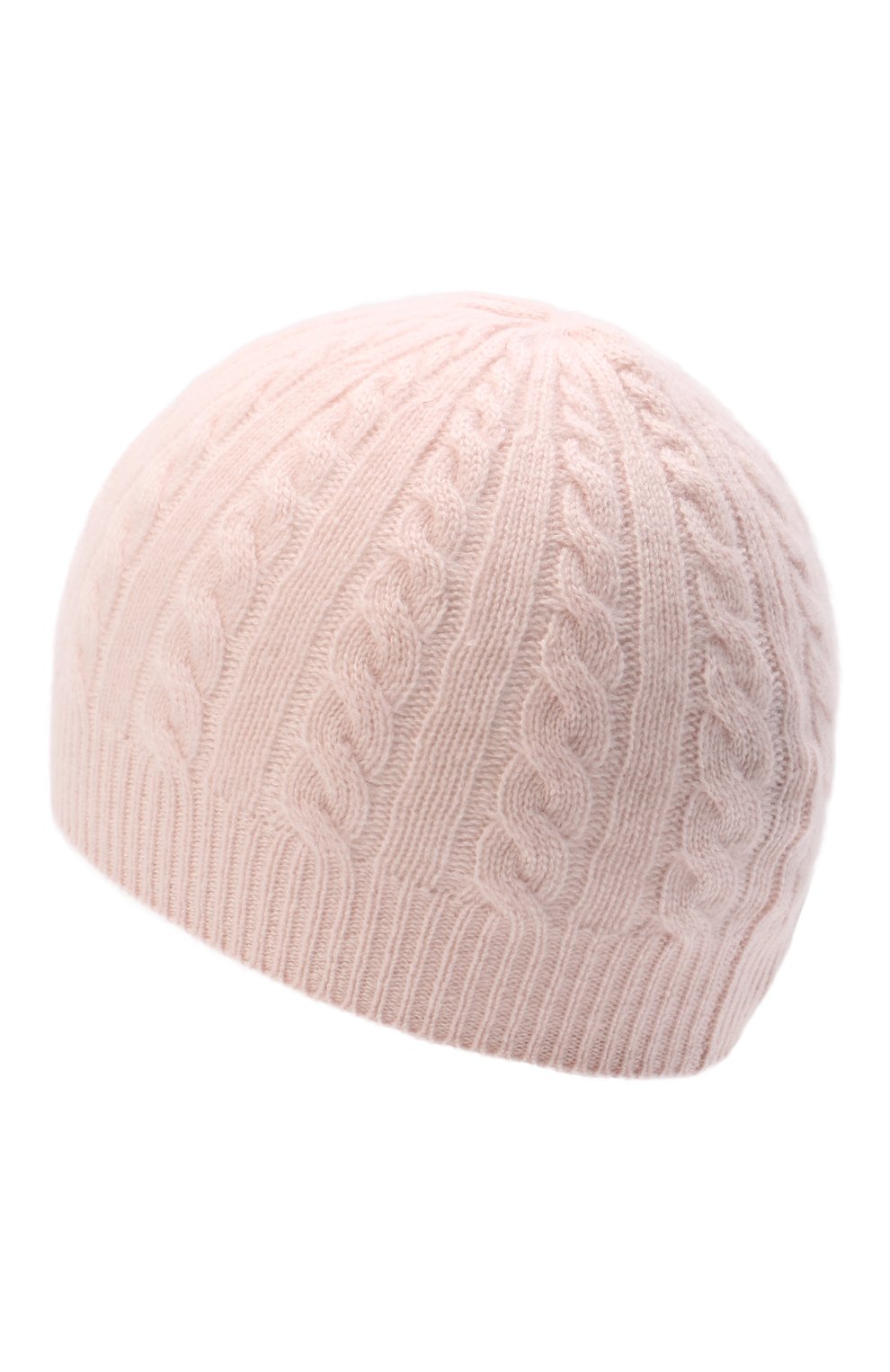 Детского кашемировая шапка OSCAR ET VALENTINE розового цвета, арт. BON05S | Фото 2 (Материал: Текстиль, Кашемир, Шерсть)