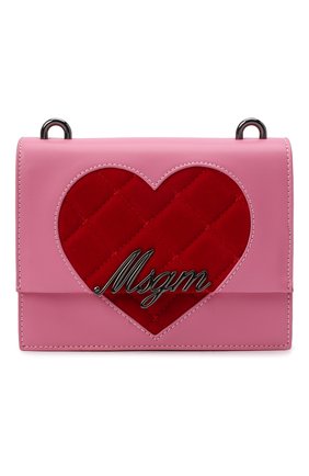 Детская сумка MSGM KIDS розового цвета по цене 12150 руб., арт. MS027727 | Фото 1 Детская сумка MSGM KIDS розового цвета, арт. MS027727 | Фото 1 (Материал: Экокожа)