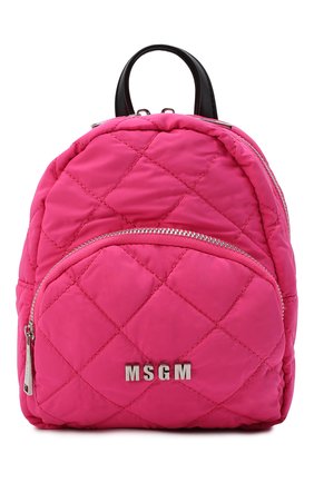 Детская рюкзак MSGM KIDS фуксия цвета по цене 9945 руб., арт. MS027724 | Фото 1 Детская рюкзак MSGM KIDS фуксия цвета, арт. MS027724 | Фото 1 (Материал: Текстиль)