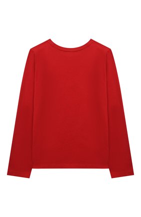 Детская хлопковый лонгслив POLO RALPH LAUREN красного цвета по цене 4720 руб., арт. 313857106 | Фото 2 Детская хлопковый лонгслив POLO RALPH LAUREN красного цвета, арт. 313857106 | Фото 2 (Материал внешний: Хлопок; Рукава: Длинные)