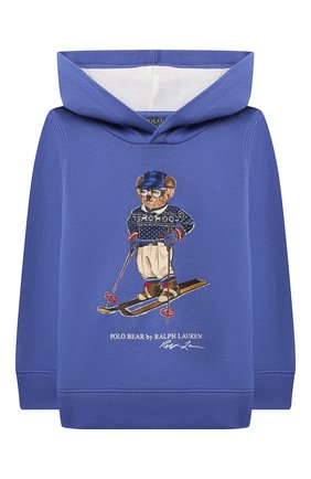 Детский хлопковое худи POLO RALPH LAUREN голубого цвета по цене 8615 руб., арт. 313853426 | Фото 1 Детский хлопковое худи POLO RALPH LAUREN голубого цвета, арт. 313853426 | Фото 1 (Материал внешний: Синтетический материал, Хлопок; Рукава: Длинные)