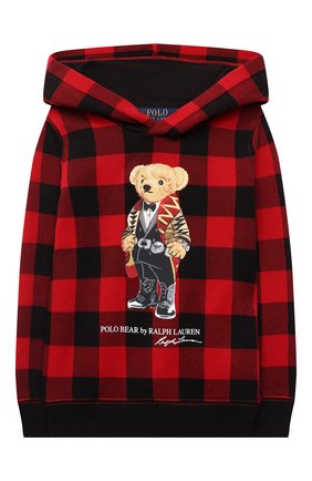 Детский хлопковое худи POLO RALPH LAUREN красного цвета по цене 8615 руб., арт. 313853367 | Фото 1 Детский хлопковое худи POLO RALPH LAUREN красного цвета, арт. 313853367 | Фото 1 (Материал внешний: Хлопок; Рукава: Длинные)