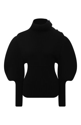 Женский шерстяной пуловер BOTTEGA VENETA черного цвета по цене 120000 руб., арт. 679758/V1F50 | Фото 1 Женский шерстяной пуловер BOTTEGA VENETA черного цвета, арт. 679758/V1F50 | Фото 1 (Длина (для топов): Стандартные; Рукава: Длинные; Материал внешний: Шерсть; Стили: Гламурный; Женское Кросс-КТ: Пуловер-одежда)
