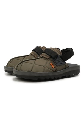 Мужские текстильные сандалии beatnik REEBOK хаки цвета по цене 13600 руб., арт. GW8324 | Фото 1 Мужские текстильные сандалии beatnik REEBOK хаки цвета, арт. GW8324 | Фото 1 (Материал внешний: Текстиль)