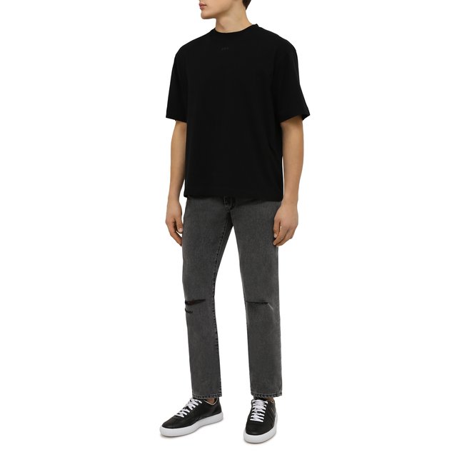 фото Хлопковая футболка off-white