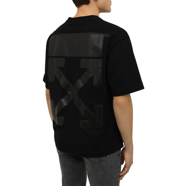 фото Хлопковая футболка off-white