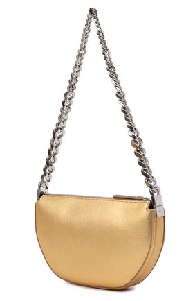 Женская сумка olympia medium BURBERRY золотого цвета по цене 122000 руб., арт. 8047018 | Фото 4 Женская сумка olympia medium BURBERRY золотого цвета, арт. 8047018 | Фото 4 (Сумки-технические: Сумки через плечо; Размер: medium; Материал: Натуральная кожа)