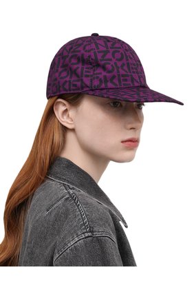 Женская бейсболка kenzo sport KENZO фиолетового цвета по цене 68800 тенге, арт. FB65AC901F30 | Фото 2 Женская бейсболка kenzo sport KENZO фиолетового цвета, арт. FB65AC901F30 | Фото 2 (Материал: Синтетический материал, Текстиль)
