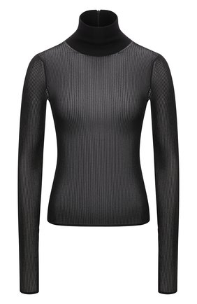 Женская водолазка из вискозы DOLCE & GABBANA черного цвета по цене 75850 руб., арт. FXE79T/JAIEI | Фото 1 Женская водолазка из вискозы DOLCE & GABBANA черного цвета, арт. FXE79T/JAIEI | Фото 1 (Материал внешний: Вискоза; Длина (для топов): Стандартные; Рукава: Длинные; Женское Кросс-КТ: Водолазка-одежда; Стили: Кэжуэл)