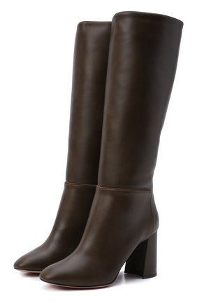 Женские кожаные сапоги portland 85 AQUAZZURA коричневого цвета по цене 86700 руб., арт. P0RMIDB0-CFS-DGS | Фото 1 Женские кожаные сапоги portland 85 AQUAZZURA коричневого цвета, арт. P0RMIDB0-CFS-DGS | Фото 1 (Подошва: Плоская; Материал внутренний: Натуральная кожа; Высота голенища: Средние; Каблук высота: Высокий; Каблук тип: Устойчивый; Материал внешний: Кожа; Материал утеплителя: Без утеплителя)