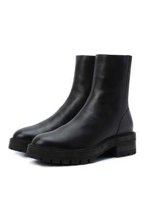 Женские кожаные ботинки saint honore AQUAZZURA черного цвета по цене 56600 руб., арт. SBCFLAB0-SCA-000 | Фото 1 Женские кожаные ботинки saint honore AQUAZZURA черного цвета, арт. SBCFLAB0-SCA-000 | Фото 1 (Материал внутренний: Натуральная кожа; Подошва: Платформа; Каблук высота: Низкий; Женское Кросс-КТ: Военные ботинки)