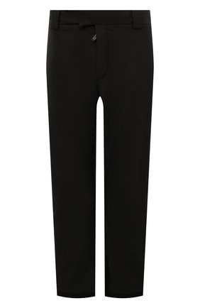 Мужские утепленные брюки PRADA черного цвета, арт. SPH18-1XV1-F0002-192 | Фото 1 (Материал внешний: Синтетический материал; Кросс-КТ: другое; Стили: Спорт-шик)
