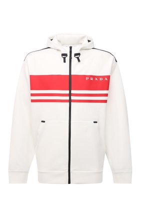 Мужская куртка PRADA белого цвета по цене 135000 руб., арт. SJC590-10QM-F0009-212 | Фото 1 Мужская куртка PRADA белого цвета, арт. SJC590-10QM-F0009-212 | Фото 1 (Материал внешний: Синтетический материал; Кросс-КТ: Куртка, Ветровка, другое; Стили: Спорт-шик; Длина (верхняя одежда): Короткие)
