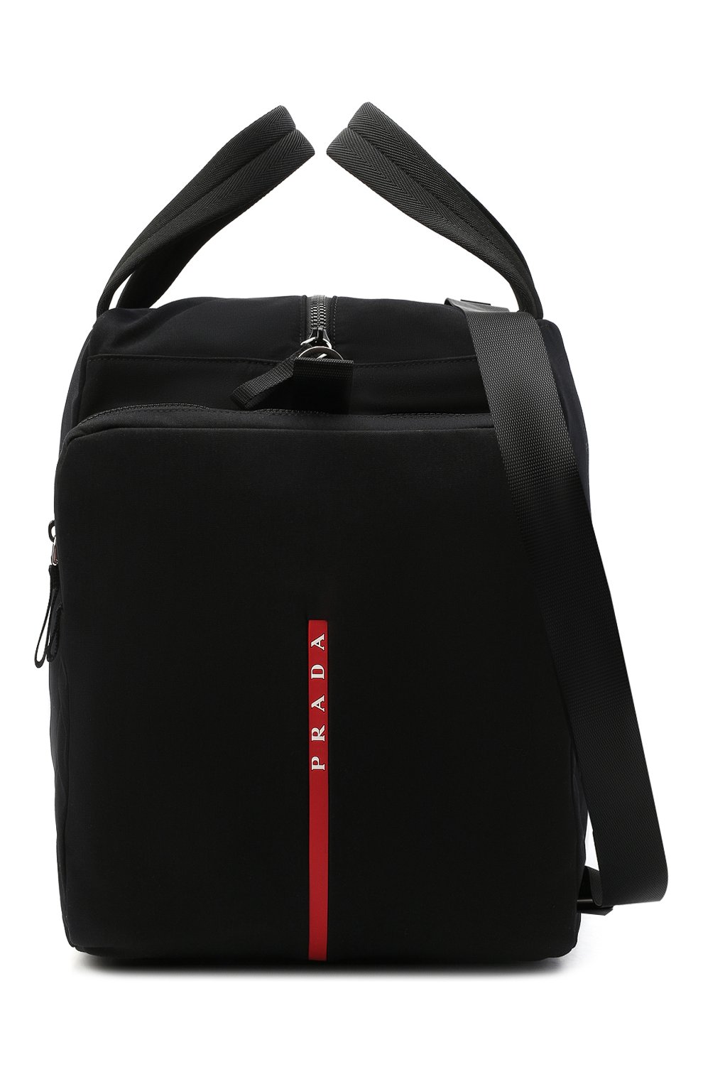 Мужская текстильная сумка PRADA черного цвета, арт. 2VC032-2DUG-F0002-OOO | Фото 6 (Материал: Текстиль)