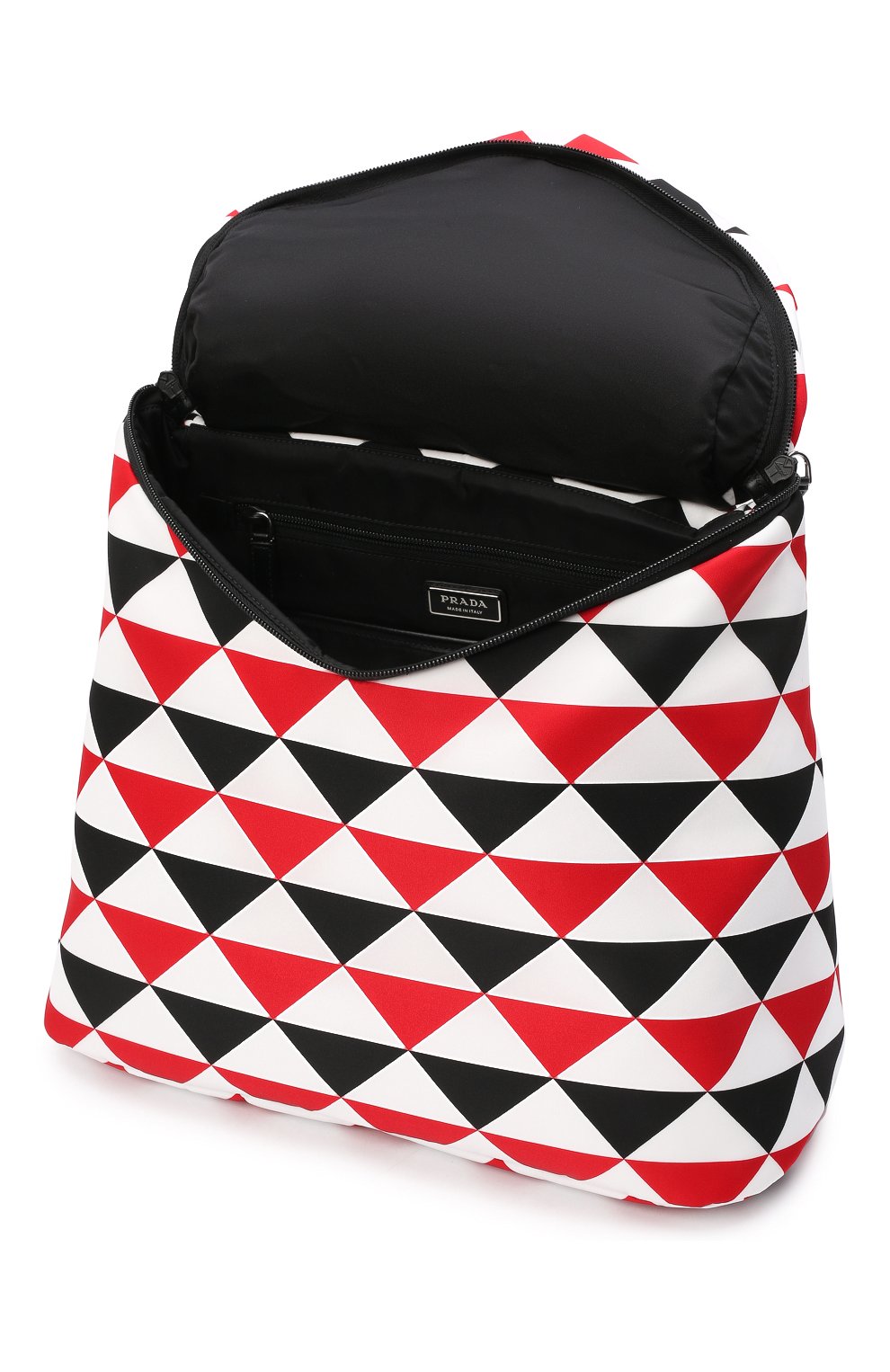 Мужской текстильный рюкзак PRADA разноцветного цвета, арт. 2VZ095-2FJV-F0X5N-OOO | Фото 5 (Материал: Текстиль; Стили: Кэжуэл)