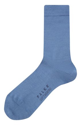 Женские носки softmerino FALKE синего цвета по цене 1980 руб., арт. 47488 | Фото 1 Женские носки softmerino FALKE синего цвета, арт. 47488 | Фото 1 (Материал внешний: Шерсть)