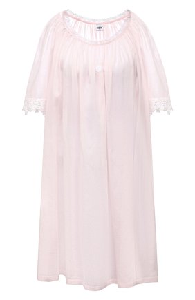 Женская хлопковая сорочка CELESTINE розового цвета по цене 25400 руб., арт. 30002720/ANNIKA BD | Фото 1 Женская хлопковая сорочка CELESTINE розового цвета, арт. 30002720/ANNIKA BD | Фото 1 (Материал внешний: Хлопок; Рукава: Короткие; Длина Ж (юбки, платья, шорты): Мини)