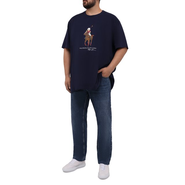 фото Хлопковая футболка polo ralph lauren