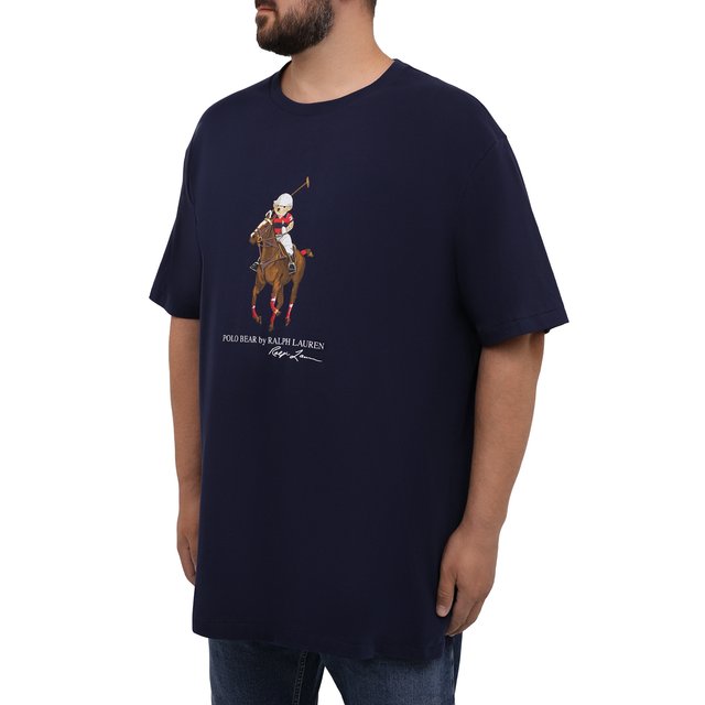 фото Хлопковая футболка polo ralph lauren