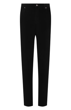 Мужские хлопковые брюки HILTL черного цвета, арт. PARKER/74818/60-70 | Фото 1 (Материал внешний: Хлопок; Длина (брюки, джинсы): Стандартные; Случай: Повседневный; Стили: Кэжуэл; Силуэт М (брюки): Чиносы; Big sizes: Big Sizes)